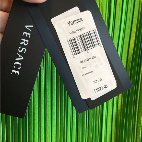 VERSACE RUNWAY SLIP DRESS - Picture 2 of 3